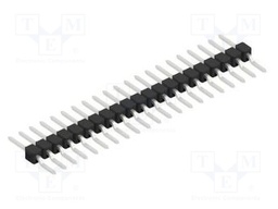 Connector: pin strips; pin header; male; PIN: 21; 2.54mm; SMT; 1x21
