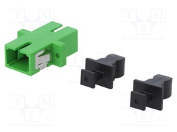 Connector: fiber optic; socket,coupler; SCA; female; ways: 1