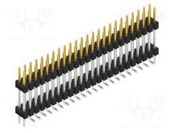 Connector: pin strips; pin header; male; PIN: 48; 2.54mm; SMT; 2x24
