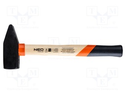 Hammer; fitter type; 2kg; wood (ash)