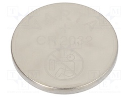 Battery: lithium; 3V; CR2032,coin; Ø20x3.2mm; non-rechargeable