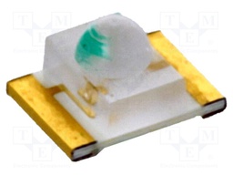 LED; SMD; 1210; green; 2000÷3500mcd; 3.2x2.4x1.85mm; 35°; 2.8÷3.4V