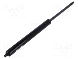 Gas spring; Thread: M8; E: 355mm; Øout: 21mm; Piston diam: 10mm