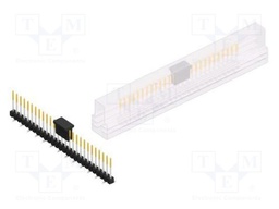 Connector: pin strips; pin header; male; PIN: 27; 2.54mm; SMT; 1x27