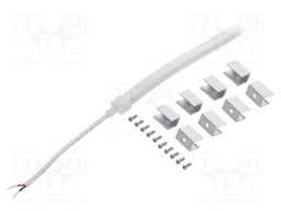 NEON LED tape; white neutral; 24V; LED/m: 120; 6mm; IP65; 8W/m