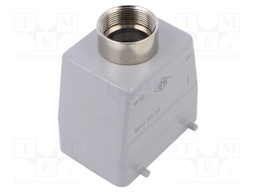 Enclosure: for HDC connectors; C-TYPE; size 66.40; IP66; M32