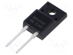Diode: Schottky rectifying; SiC; THT; 1.2kV; 40A; ITO220AC; 191W