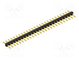 Connector: pin strips; pin header; male; PIN: 26; 2.54mm; SMT; 1x26