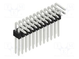 Connector: pin strips; pin header; male; PIN: 24; 1.27mm; THT; 2x12
