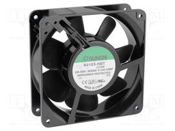 Fan: AC; axial; 230VAC; 120x120x38mm; 210(±10%)m3/h; 47dBA; 2700rpm