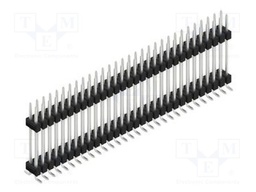 Connector: pin strips; pin header; male; PIN: 60; 2.54mm; SMT; 2x30
