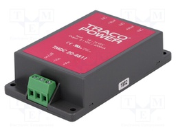 Converter: DC/DC; 20W; Uin: 18÷75V; Uout: 5.1VDC; Iout: 4000mA; 107g