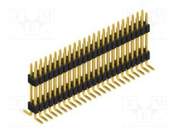 Connector: pin strips; pin header; male; PIN: 48; 1.27mm; SMT; 2x24