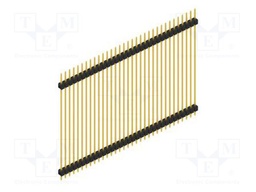 Connector: pin strips; pin header; male; PIN: 33; 2.54mm; THT; 1x33