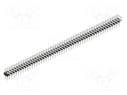 Connector: pin strips; pin header; male; PIN: 100; 2mm; THT; 2x50
