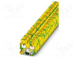 Splice terminal: rail; PA; terminals: 2; W: 3.5mm; H: 33.55mm; TS15