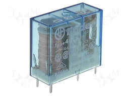 Relay: electromagnetic; SPDT; Ucoil: 48VDC; 10A/250VAC; 10A/30VDC