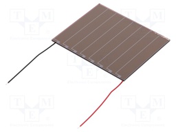Photovoltaic cell; indoor; 58.1x48.6x1.1mm; 7.8g; 126uW; 4.2uA