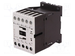 Contactor: 3-pole; NO x3; Auxiliary contacts: NC; 24VDC; 9A; DILM9