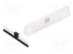 Connector: pin strips; pin header; male; PIN: 25; 2.54mm; SMT; 1x25