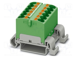 Splice terminal: rail; 32A; 800V; push-in; PA; 0.2÷6mm2; W: 36.9mm