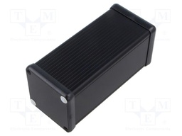 Enclosure: with panel; 1455; X: 54mm; Y: 120mm; Z: 54mm; aluminium