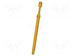 Test needle; Operational spring compression: 4mm; 8A; Ø: 2mm; 3N