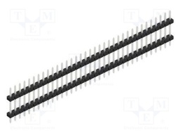 Connector: pin strips; pin header; male; PIN: 35; 2mm; THT; 1x35