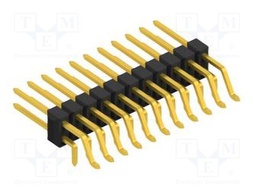 Connector: pin strips; pin header; male; PIN: 22; 2.54mm; SMT,THT