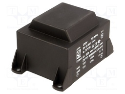 Transformer: encapsulated; 20VA; 230VAC; 15V; 15V; 667mA; 667mA