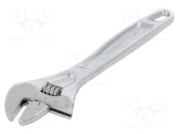Wrench: adjustable; Jaw capacity: 30mm; Overall len: 200mm