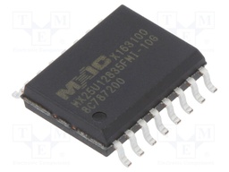 FLASH memory; NOR Flash; 128Mbit; 104MHz; 1.65÷2V; SOP16; serial