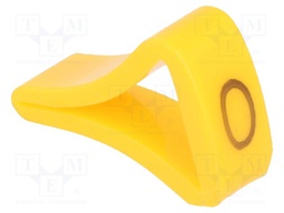 Markers for cables and wires; Label symbol: O; 6÷10.5mm; H: 16mm