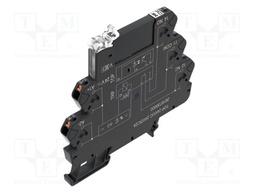 Relay: interface; Ucntrl: 60VDC; 2A; 3÷33VDC; DIN; 87.8x89.4x6.4mm