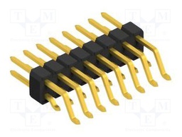 Connector: pin strips; pin header; male; PIN: 16; 2.54mm; SMT; 2x8