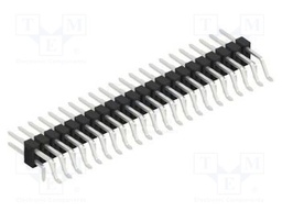 Connector: pin strips; pin header; male; PIN: 44; 2.54mm; SMT,THT