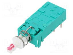 Switch: push-button; Pos: 2; DPST; 6A/250VAC; 0.5A/24VDC; none; 7N