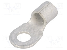 Ring terminal; M8; non-insulated; tinned; copper; 4AWG
