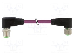 -25÷85°C; IP67; 4A; 20m; Series: 7000; PIN: 2; plug; Thread: M12; 60VAC