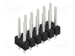 Connector: pin strips; pin header; male; PIN: 12; 2.54mm; THT; 2x6