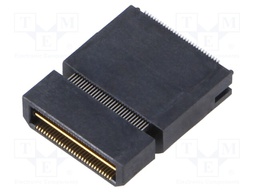 Mezzanine Connector, Ground Plane, Header, 0.5 mm, 2 Rows, 60 Contacts, Surface Mount