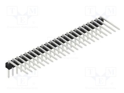 Connector: pin strips; pin header; male; PIN: 23; 2.54mm; THT; 1x23