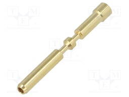 Contact; Size: 1mm; female; 0.14÷1mm2; crimped; for cable