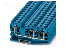 Splice terminal: rail; ST; PA; terminals: 3; W: 12.2mm; H: 107.8mm