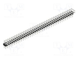 Connector: pin strips; pin header; male; PIN: 78; 2mm; THT; 2x39