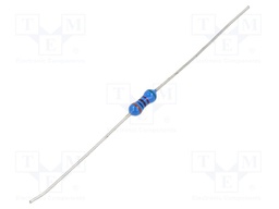 Resistor: metal film; THT; 30.1kΩ; 250mW; ±0.5%; 6.3x2.3mm; axial