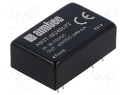 Converter: DC/DC; 3W; Uin: 36÷75V; Uout: -24VDC; Uout2: 24VDC; THT