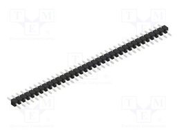 Connector: pin strips; pin header; male; PIN: 35; 2.54mm; SMT; 1x35