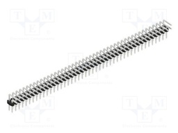 Connector: pin strips; pin header; male; PIN: 90; 2mm; THT; 2x45