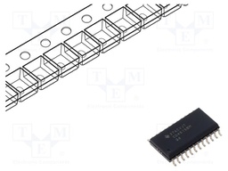 IC: digital; 4 to 16 line,decoder,latch; CMOS; SMD; SO24; CD4000
